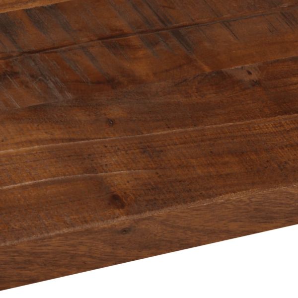 Плот за маса 110x30x3,8 см правоъгълен регенерирано дърво масив