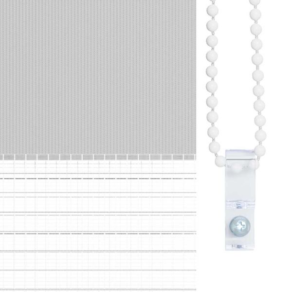 Зеброва щора 45x100 см Ширина на плата 40,9 см Полиестер