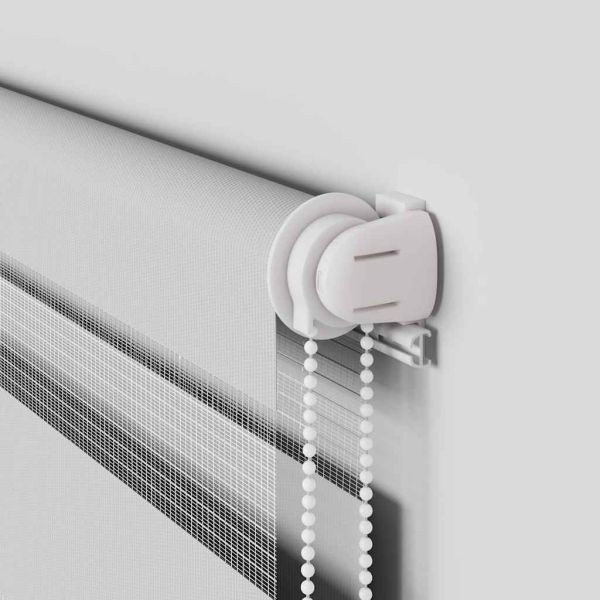 Зеброва щора 125x230 см Ширина на плата 120,9 см Полиестер