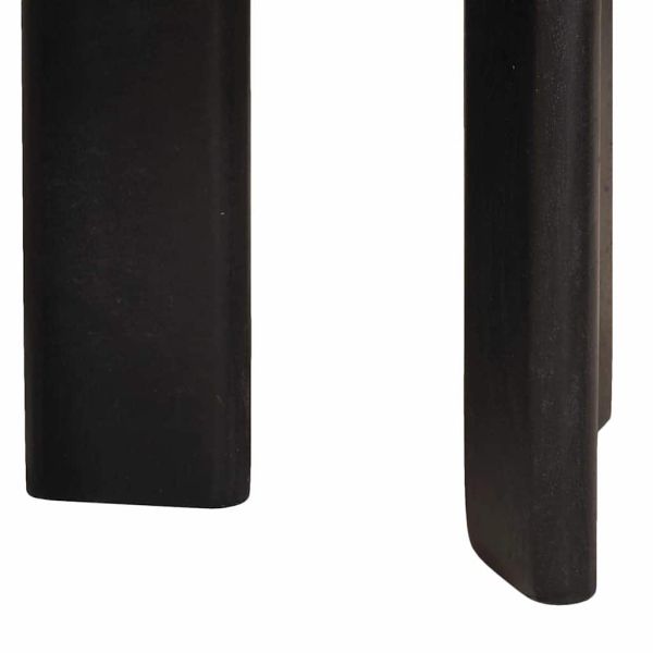 Nesting маси за кафе 2 pcs Бяло Солидно мангово дърво