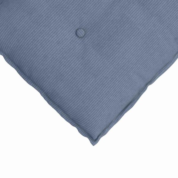 Възглавница за гръб Синьо 160 x 50 cm Кордюрова тъкан