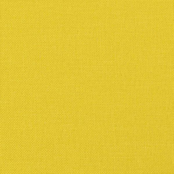 Възглавница за гръб Светло жълто 180 x 19 x 50 см текстил