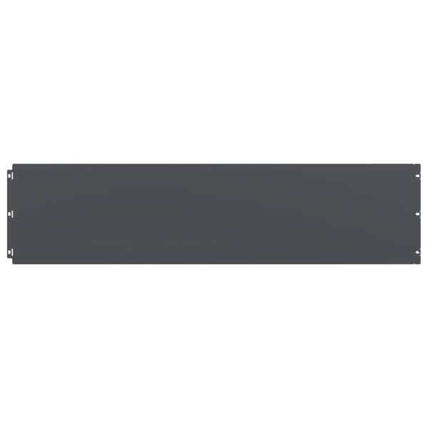 Подравняване на тревни площи 20 бр. антрацит 25x103 см