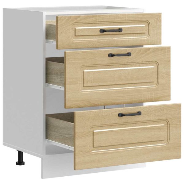 Кухненски шкаф, "Kalmar", дъб сонома, инженерно дърво