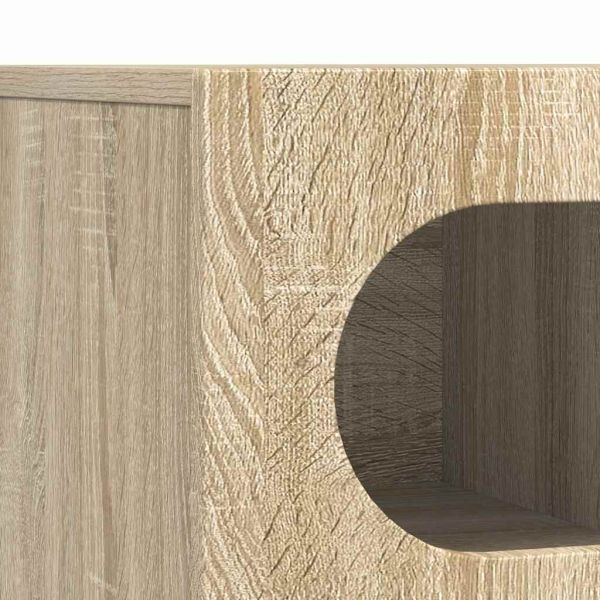 ТВ шкаф Сонома дъб 100 x 35 x 40 см Инженерно дърво