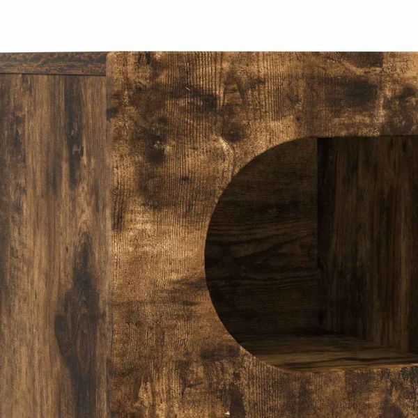 ТВ шкаф Димян дъб 60 x 35 x 40 см Инженерно дърво