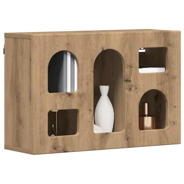 Висящ шкаф с рафт Дъб 60 x 20 x 40 см Инженерно дърво