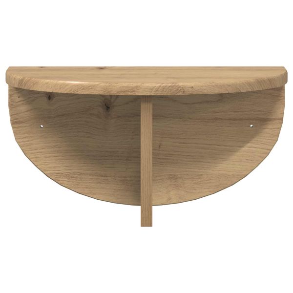 Стенен рафт Дъб 38 x 19 x 19 см Инженерно дърво