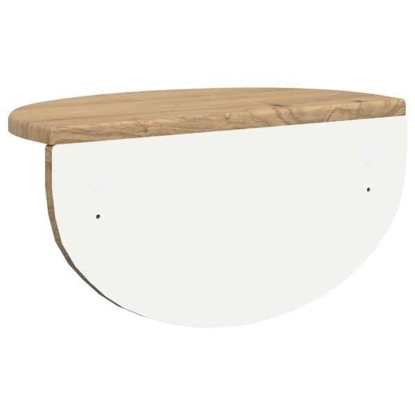 Стенен рафт Дъб 38 x 19 x 19 см Инженерно дърво