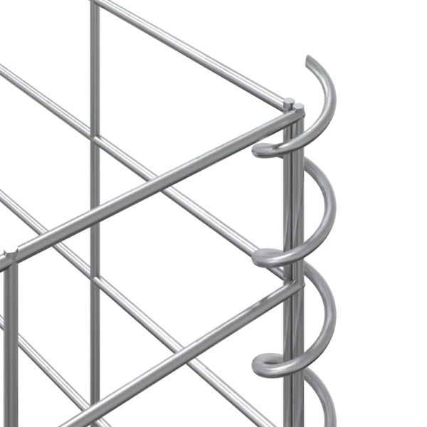 Габиони повдигнати лехи, 3 бр, 30x30x100 см, желязо