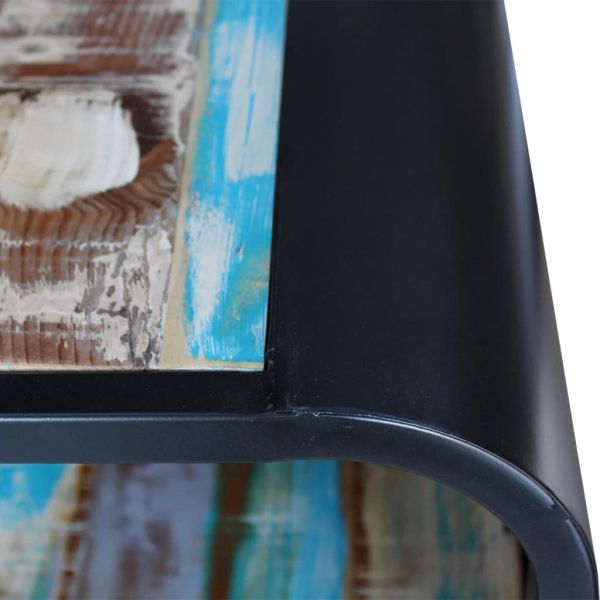 Маса за кафе, регенерирано дърво масив