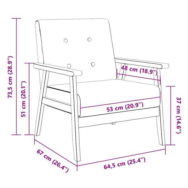 Фотьойл, син, текстил