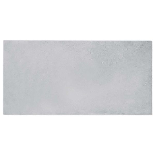 Противоплъзгащ килим от изкуствен заек Olite Сив 100 x 200 cm