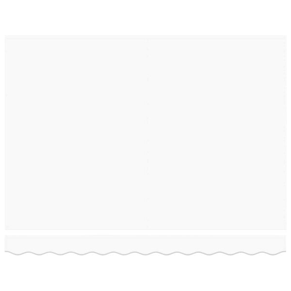 Сенник Бяло 350 x 250 x 165 см Полиестер и алуминий