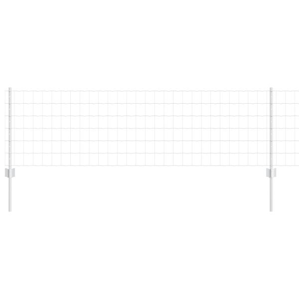 Ограда с пост Сребрист 0,6 x 10 м Стомана