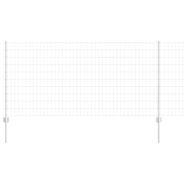 Ограда с пост Сребрист 1 x 25 m Стомана