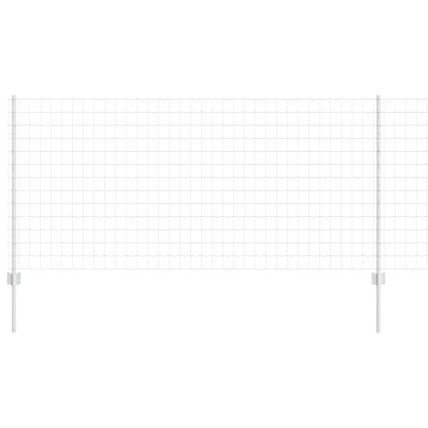 Ограда с пост Сребрист 1 x 25 m Стомана
