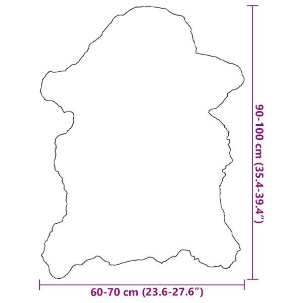Овча кожа, кремава, (60-70)x(90-100) см