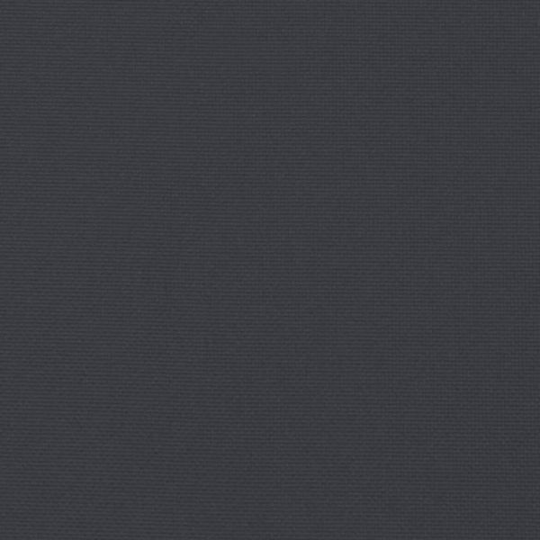 Палетна възглавница черна 58x58x10 см плат