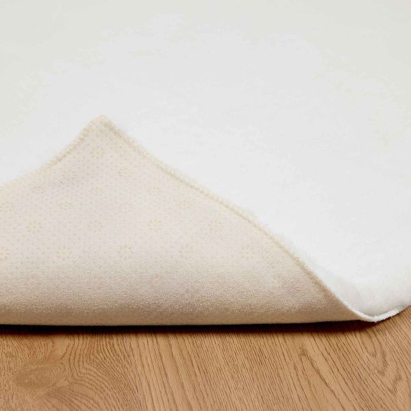Противоплъзгащ килим от изкуствен заек Olite Бяло 160 x 230 cm