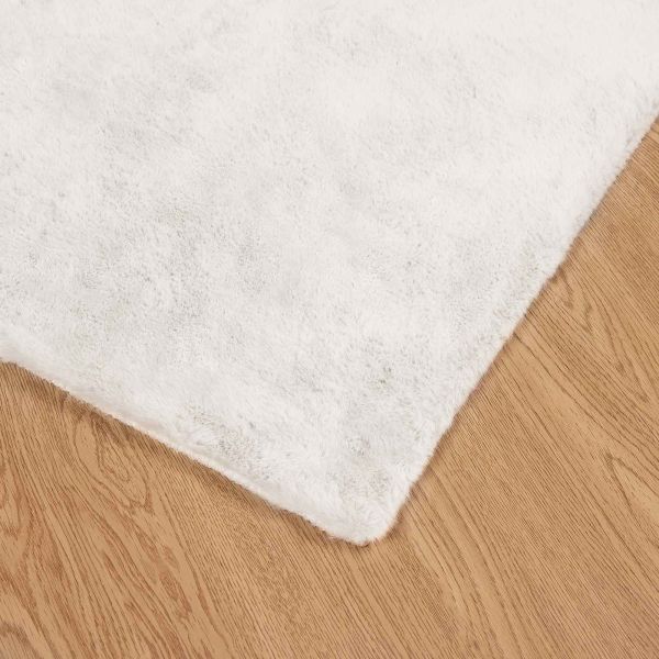 Противоплъзгащ килим от изкуствен заек Olite Крем 160 x 230 cm