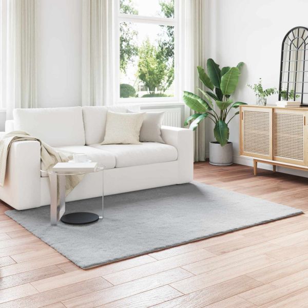 Противоплъзгащ килим от изкуствен заек Olite Сив 160 x 230 cm