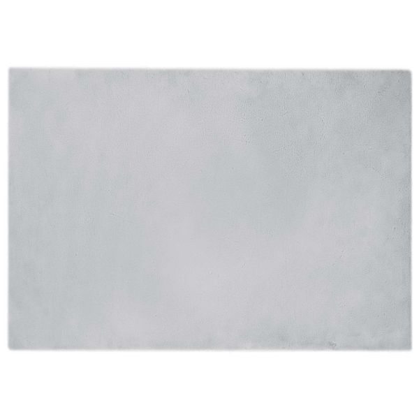 Противоплъзгащ килим от изкуствен заек Olite Сив 160 x 230 cm