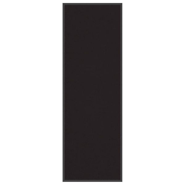Изтривалка, черна, 60x180 см