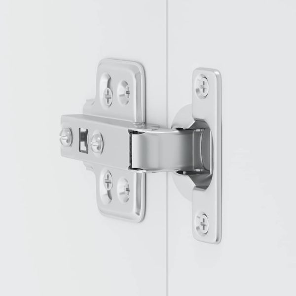 Кухненски стенен шкаф, Kalmar, бял, инженерно дърво