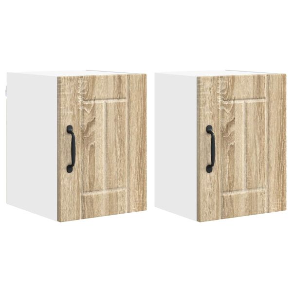 Стенен шкаф LUCCA 2 pcs Дъб сонома 30 x 31 x 40 см