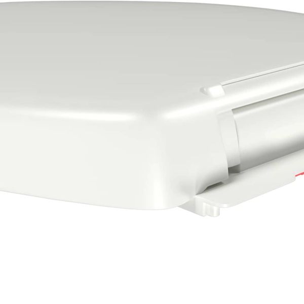 Тоалетна седалка, плавно затваряне, бърз монтаж/демонтаж, бяла