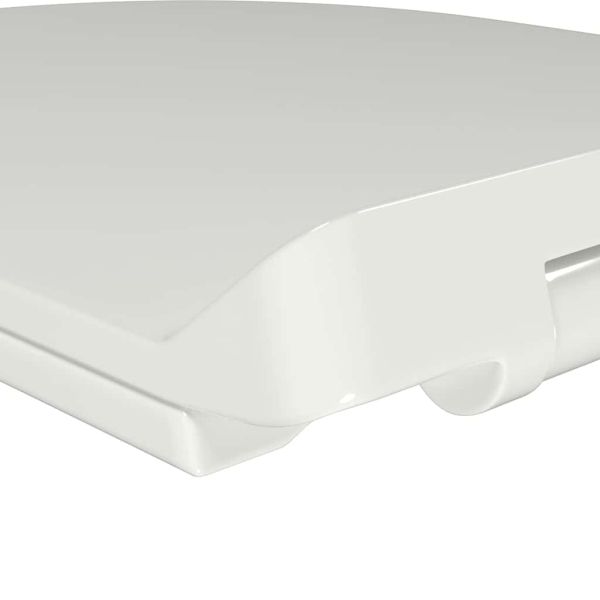 Тоалетна седалка, плавно затваряне, бърз монтаж/демонтаж, бяла