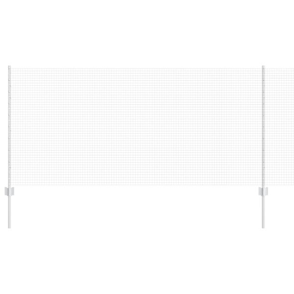 Ограда с пост Сребрист 1 x 25 m Стомана