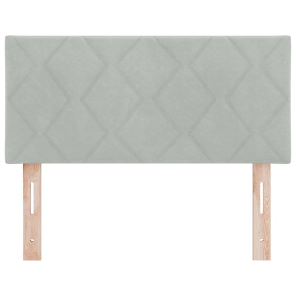 LED глава Светлосиво 90 cm Кадифе