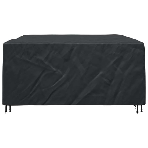 Покривало за мебели Едноцветен Черно 250 x 210 x 70 см 420D