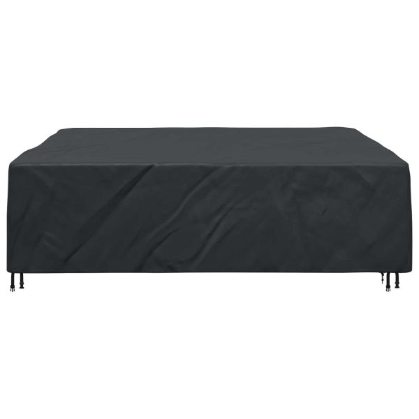 Покривало за мебели Едноцветен Черно 260 x 260 x 90 cm 600D