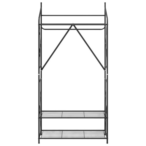Отворен Гардероб Едноцветен 2 pcs 78 x 36 x 158 см