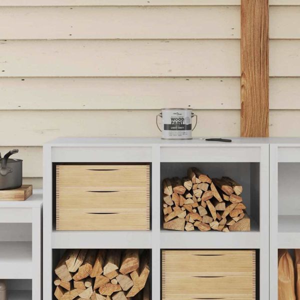 Боя за дърво Сив 2,5 л Стенно пано