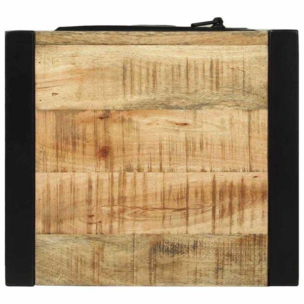 Шкаф за баня Кафяво 40 x 35 x 90 см Солидно мангово дърво