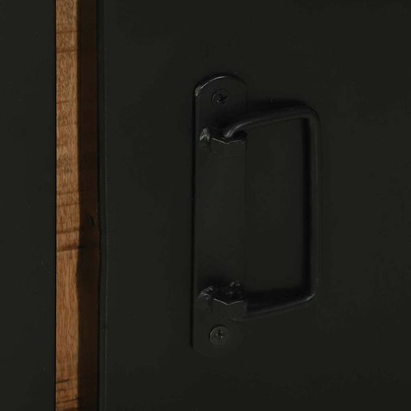 Шкаф за баня Кафяво 40 x 35 x 90 см Солидно мангово дърво