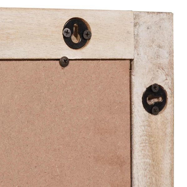 Огледало за баня Финал на бяло измиване 50 x 70 x 2,5 см