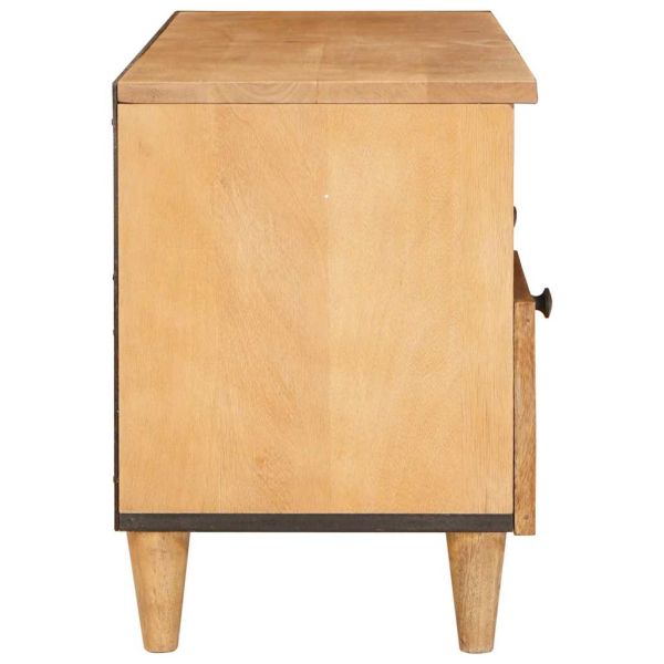 ТВ Единици Светло кафяво 100 x 33 x 46 см Инженерно дърво