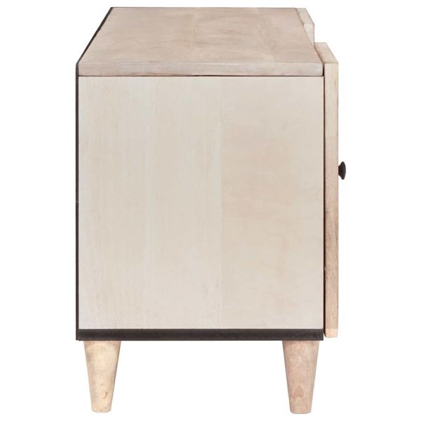 ТВ Единици с чекмедже Бяло 105 x 33 x 46 см Инженерно дърво