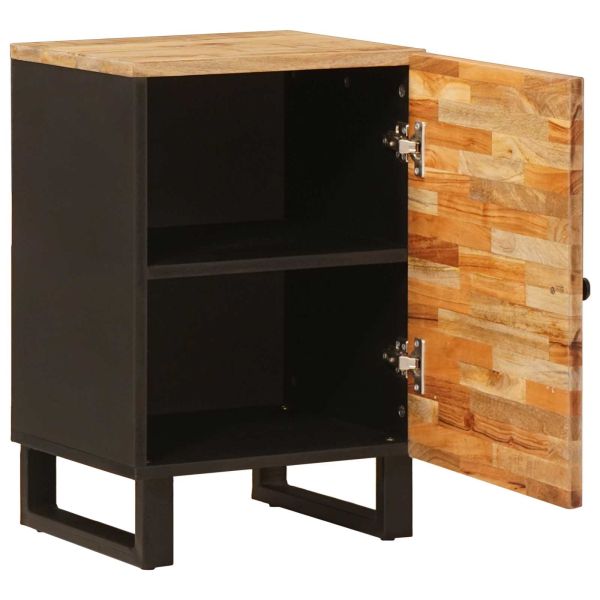 Шкаф за баня Естествен 38 x 33 x 58 см Солидно мангово дърво