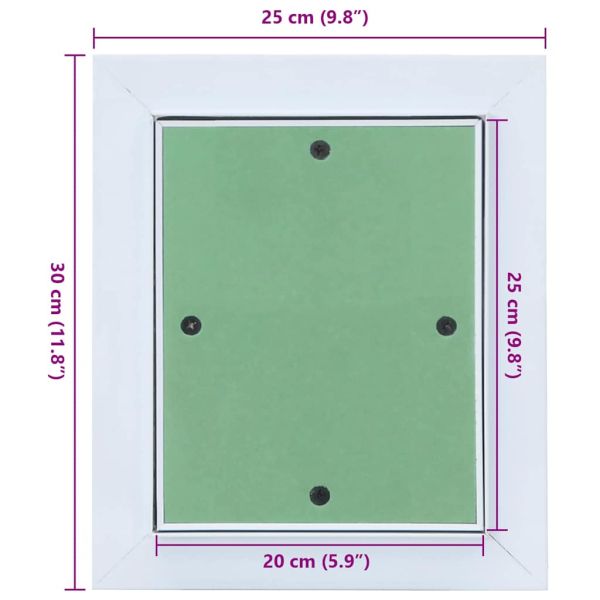 Достъпен панел Зелен и сребърен 25 x 30 cm