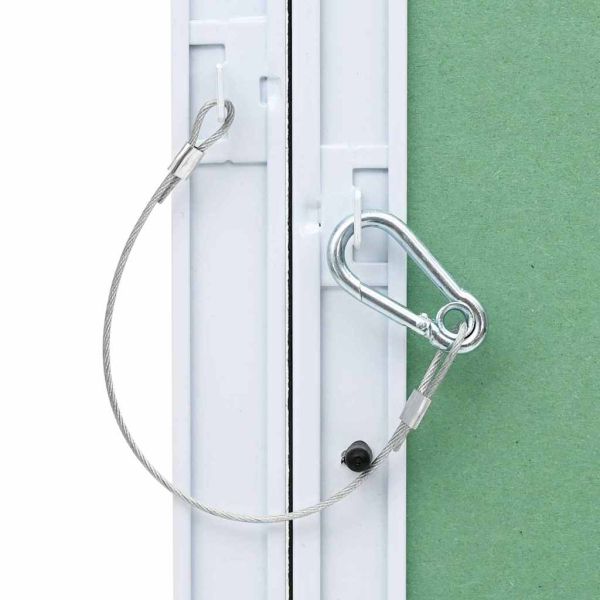 Достъпен панел Зелен и сребърен 30 x 45 см