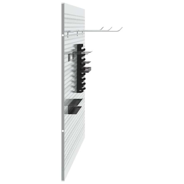 Панел за инструменти 2 pcs Сив 100 x 1 x 60 см