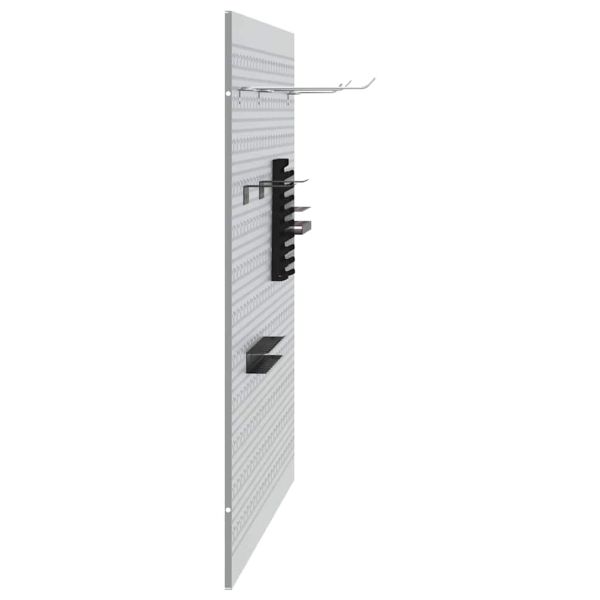 Панел за инструменти 2 pcs Сив 100 x 1 x 80 см