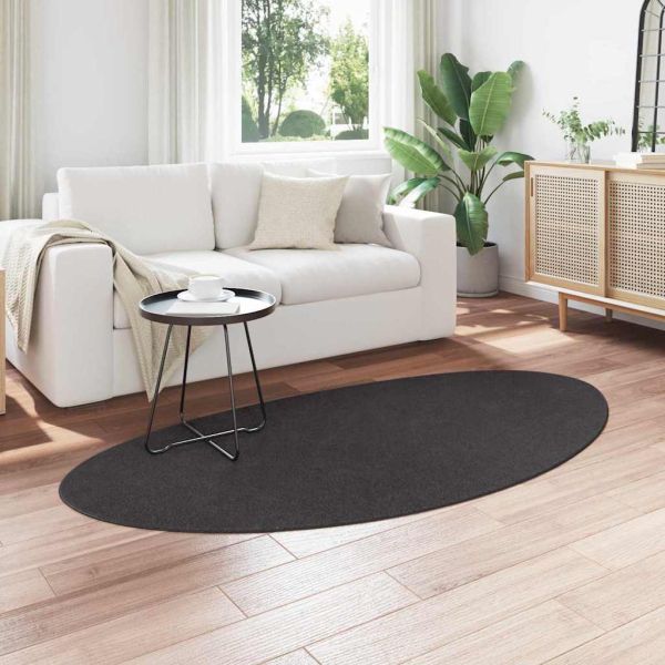 Килим HUARTE Антрацит 100 x 200 cm Полиестер
