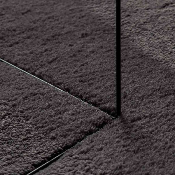 Килим HUARTE Антрацит 100 x 200 cm Полиестер